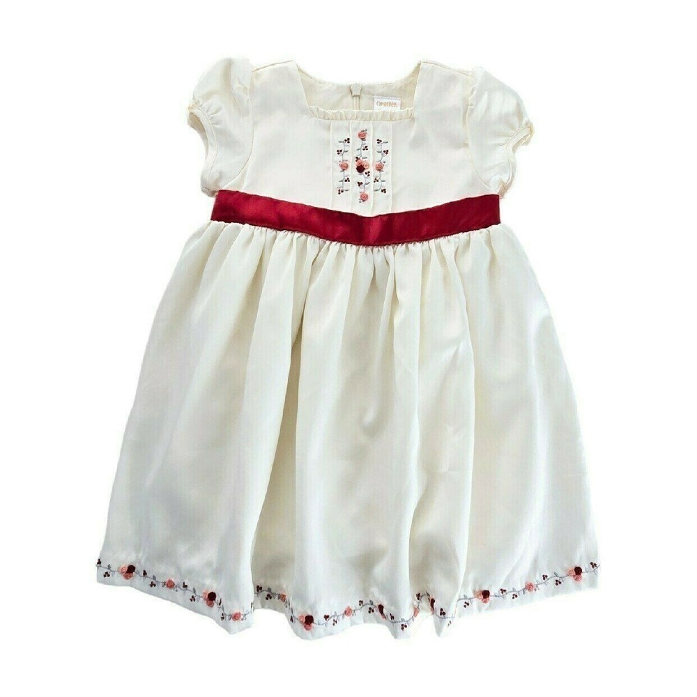 Gymboree Rosebud EUC Satin Dress | 18/24 M